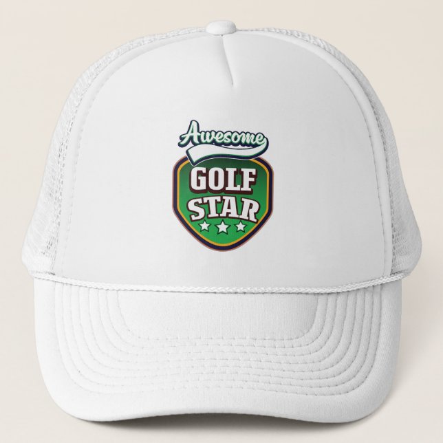 Boné Estrela de Golfe Incrível  (Frente)