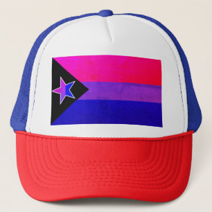 Boné Estrela de Sinalizador do Orgulho Bi