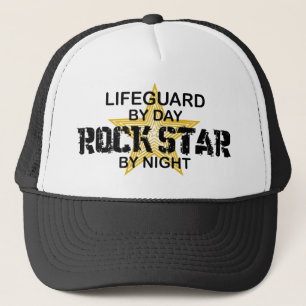Boné Estrela do rock do Lifeguard em a noite