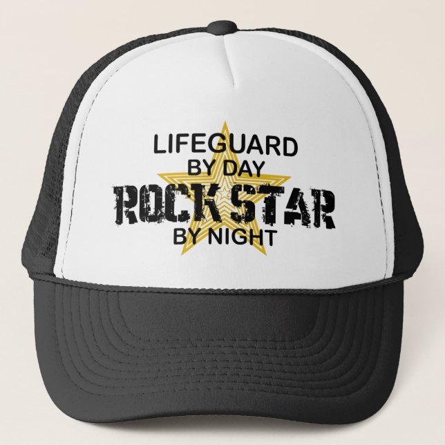 Boné Estrela do rock do Lifeguard em a noite (Frente)