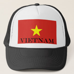 Boné Estrela vietnamita com bandeira do Vietname