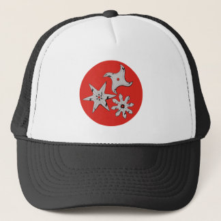 Boné Estrelas de tiro Ninja shuriken