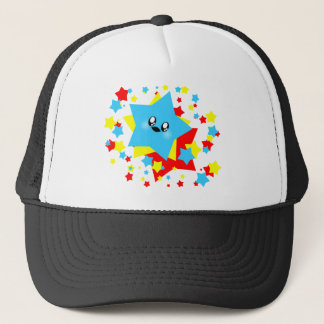 Boné Estrelas Kawaii Rave