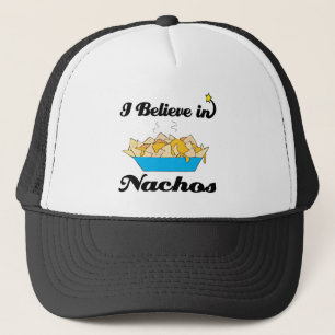 Boné eu acredito em nachos