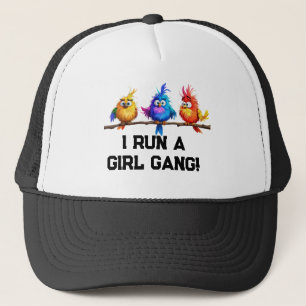 Boné Eu administro uma gangue de meninas