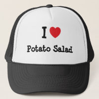 Eu adoro a Camiseta do coração da Batata