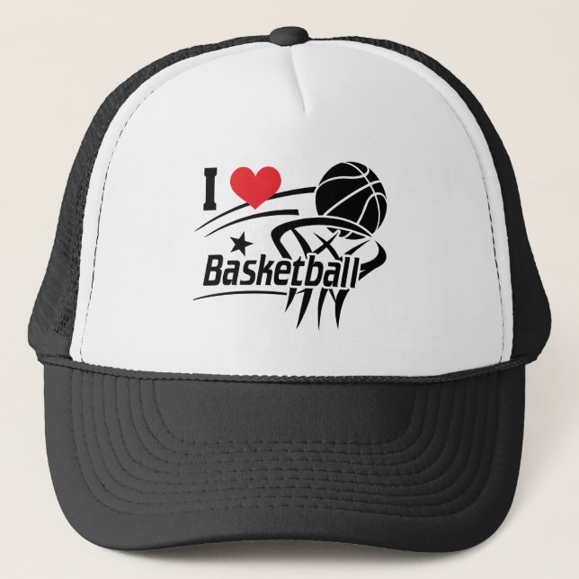 Boné Eu Adoro Basquete (Frente)