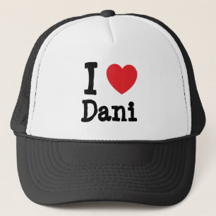 Boné Eu adoro Dani Heart-Shirt