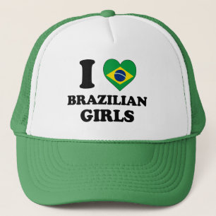 Boné Eu adoro garotas brasileiras