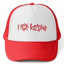 Eu Adoro Ketchup Trucker Hat