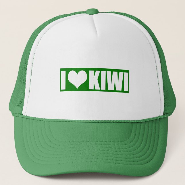 Boné Eu adoro kiwi (Frente)