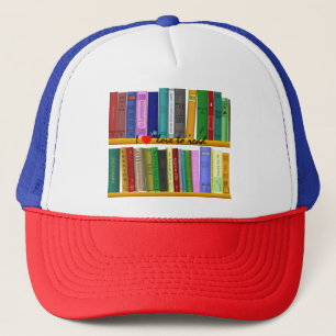 Boné Eu adoro ler livros Thunder_Cove