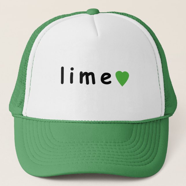 Boné Eu adoro limão (Frente)