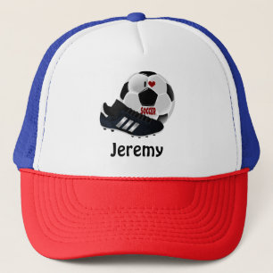 Boné Eu adoro modelo de futebol