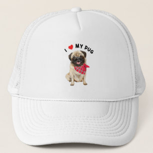 Boné Eu adoro o meu cachorro cãozinho cãozinho cãozinho