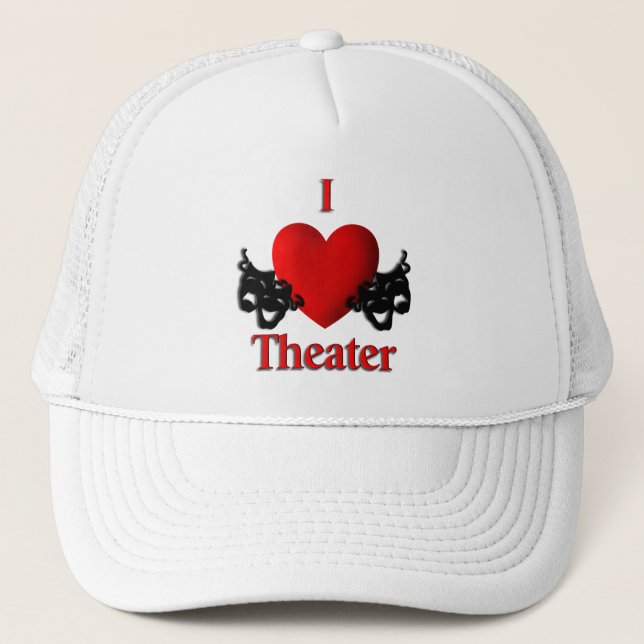 Boné Eu Adoro Teatro (Frente)