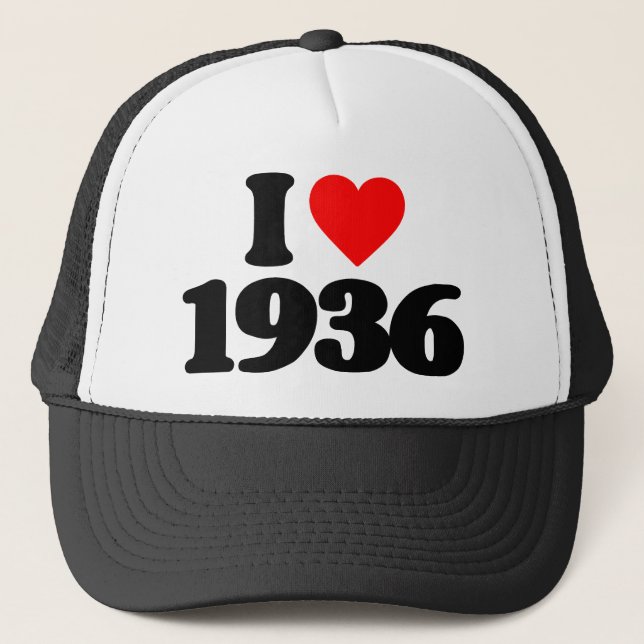 BONÉ EU AMO 1936 (Frente)