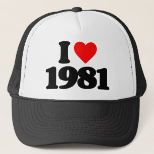 BONÉ EU AMO 1981