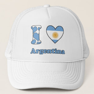 Boné Eu amo a Argentina