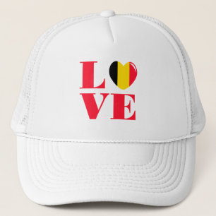 Boné Eu amo a Bélgica
