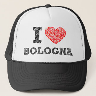 Boné Eu amo a Bolonha