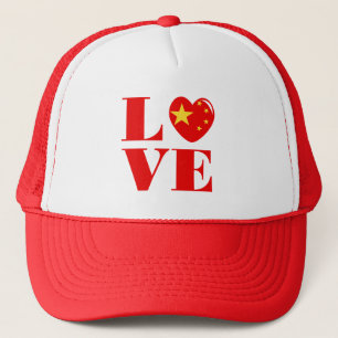 Boné Eu amo a China