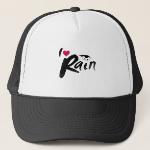 Boné Eu amo a chuva