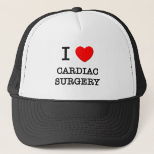 Boné Eu amo a cirurgia cardíaca