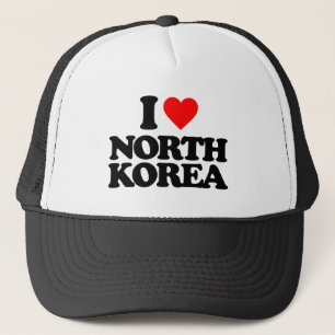 BONÉ EU AMO A COREIA DO NORTE