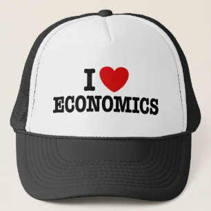 Boné Eu amo a economia
