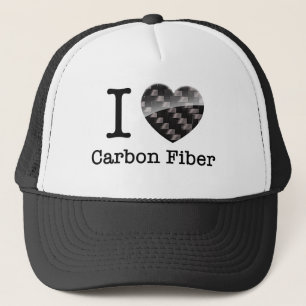 Boné Eu amo a fibra do carbono