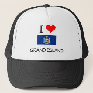 Boné Eu amo a ilha grande New York