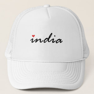 Boné Eu amo a Índia