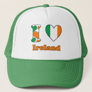 Boné Eu amo a Irlanda