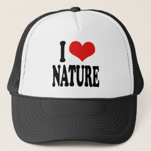 Boné Eu amo a natureza