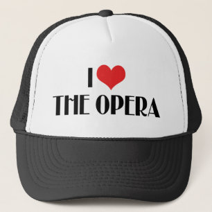 Boné Eu Amo A Ópera