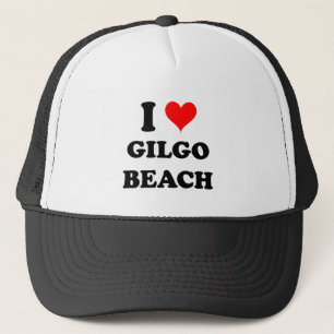 Boné Eu amo a praia New York de Gilgo