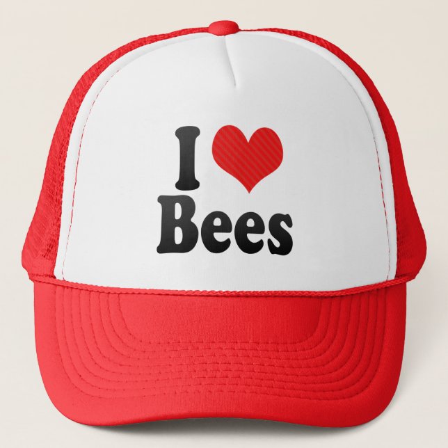 Boné Eu amo abelhas (Frente)