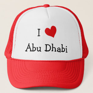 Boné Eu amo Abu Dhabi