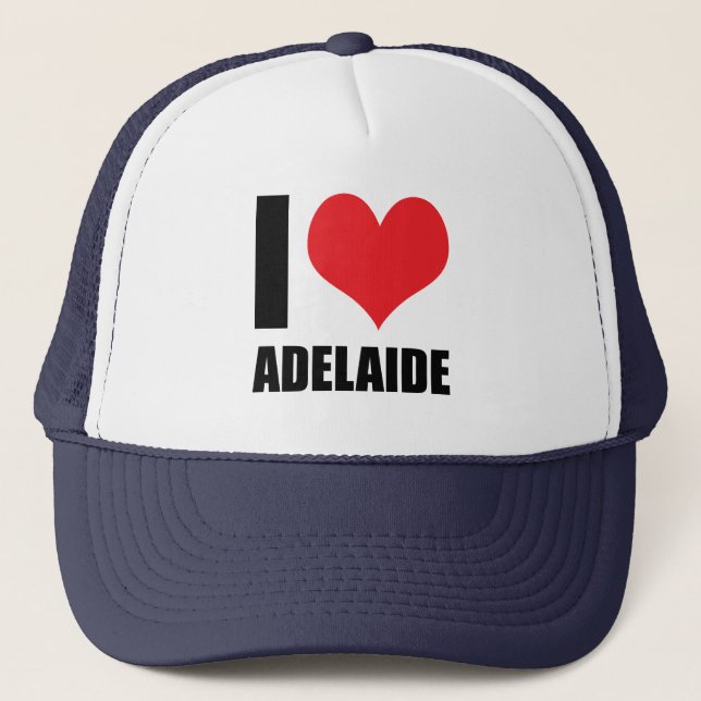 Boné Eu amo Adelaide (Frente)