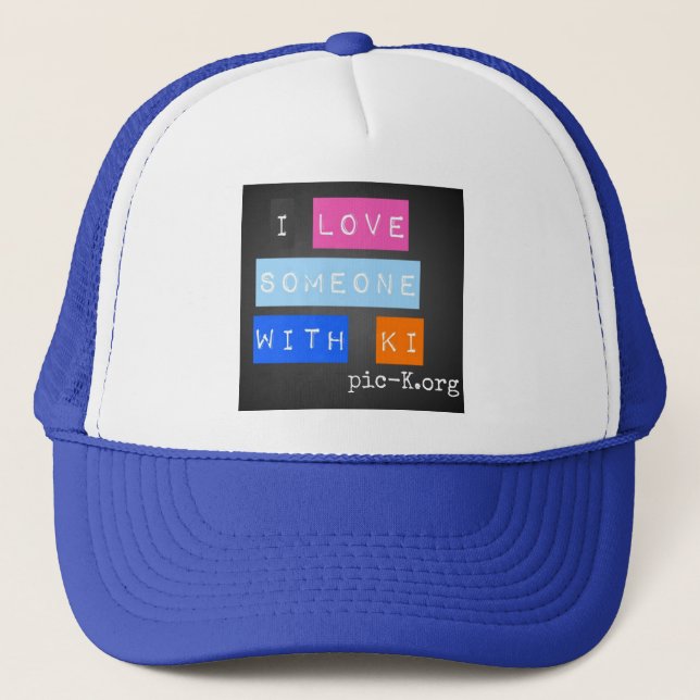 Boné Eu amo alguém com chapéu (Frente)