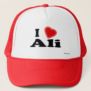 Boné Eu amo Ali