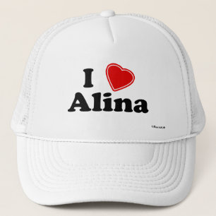 Boné Eu amo Alina
