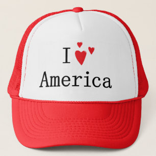 Boné Eu amo América