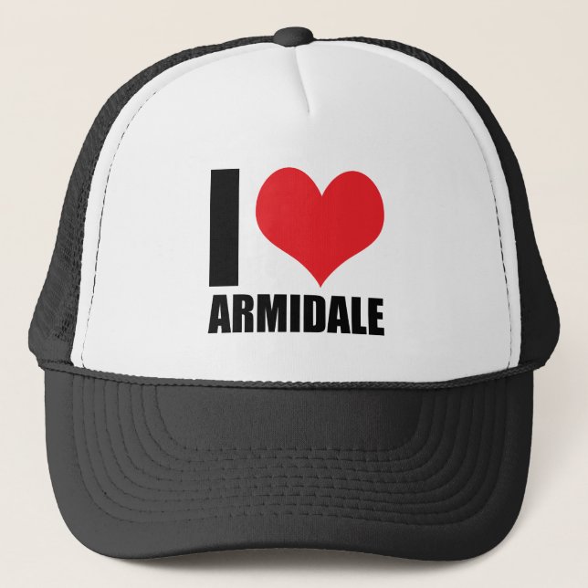 Boné Eu amo Armidale (Frente)