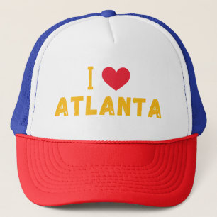 Boné Eu amo Atlanta, Georgia