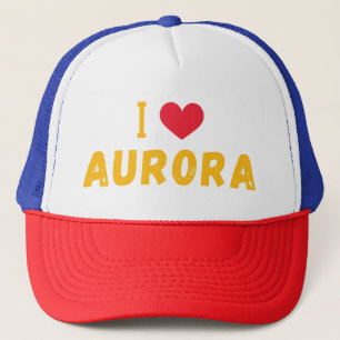 Boné Eu amo Aurora, Colorado
