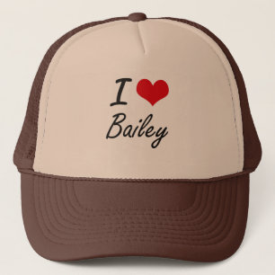Boné Eu amo Bailey