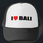 Boné Eu amo Bali, Indonésia<br><div class="desc">Excelente que olha t-shirt,  chapéus,  canecas,  botões,  lembranças,  e presentes de Bali,  Indonésia.</div>