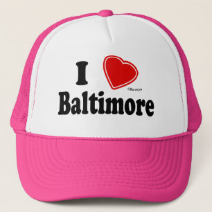 Boné Eu amo Baltimore